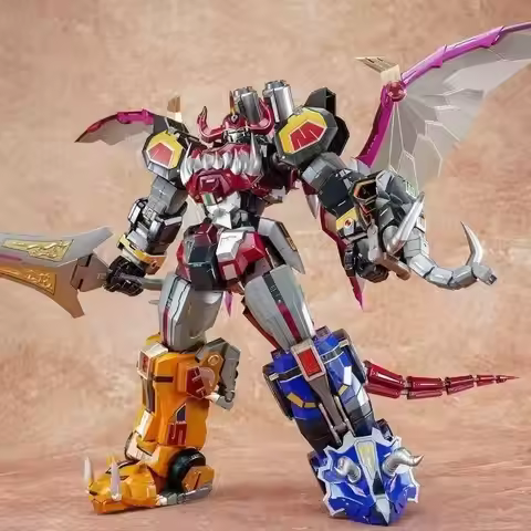 Nuevo Modelo De Ráfaga ZL-01 KO FLAMETOYS BEAST LORD Dragon Caesar Megazord Aleación Producto Termin