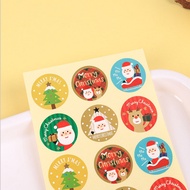120pcs/pack Christmas Theme series Santa Claus Seal Sticker Gift Sticker chrismas tree ink gift sticker