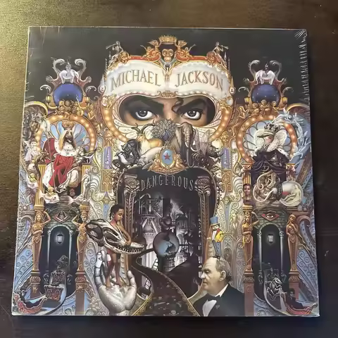 Vinyl Record for Michael Jackson Dangerous Journey Dangerous 2LP