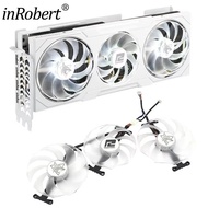 iVideo Card Fan Replacement for Powercolor RX 7900 XTX Hellhound Spectral White T129215BU RX7900XTX 