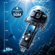 實體店鋪/SF Puluz Waterproof Housing Case for DJI Osmo Pocket 4P 4 Pro, 50m Protective Underwater Dive H