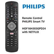 Remote Control for PHILIPS Smart TV with NETFLIX Apps
