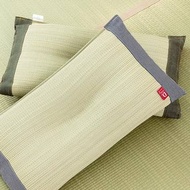 池彥IKEHIKO 日本製藺草蓆清涼除臭枕頭30×50CM 條紋款