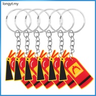 📎 6Bhg Keychain Pemadam Api PVC Merah Untuk Hiasan Beg