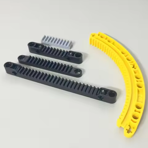 10pcs/lot 3743 87761 6630 64781 24121 Gear Brick Collections Bulk Modular GBC Toys For Technical MOC