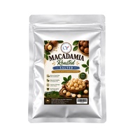 CY Roasted Macadamia Nuts Salted | Kacang Macadamia Panggang | With CY Atlantic Sea Salt | 110G/500G