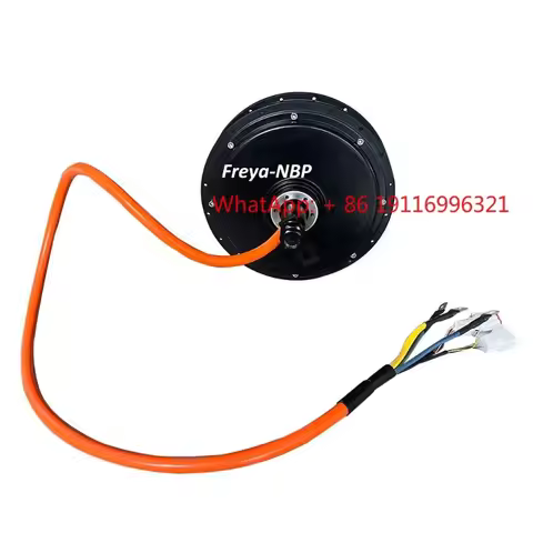 QS Wheel Motor QS 205 V3 50H 3T 3.5T 4T 5T 72V5000W 150/170/190mm Drop Electric Bicycle Motorcycle E