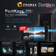 Portkeys PT6 Monitor 5.2" inch 3D LUT IPS 4K 30P Input 1080P 60P Output Monitors For Live Streaming 