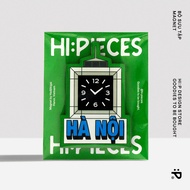 HI PIECES Magnet refrigerator decoration Magnet, size 10x10cm, Hanoi culture, Hanoi Post Office, hom