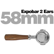 HEYMAN 58MM EXPOBAR E61/Nuova/Welhome Coffee Machine Handle Coffee Bottomless Portafilter Stainless 