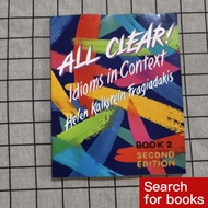 English books All Clear Idioms in Context Second-hand