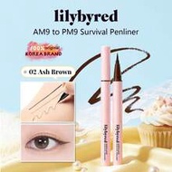 02 Matte Brown Am9 To Pm9 Long-Lasting Eyeliner, Smudge-Proof Waterproof Liquid Eyeliner, Ultra-Fine