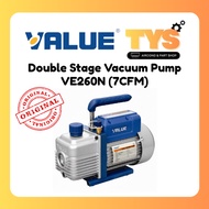 [💯ORIGINAL] VALUE Air-Cond Double Stage Vacuum Pump VE260N (7CFM)