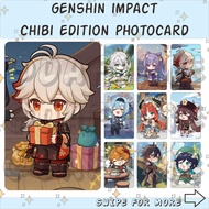 genshin impact photocard edition chibi