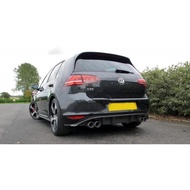 GENUINE Rieger CF Look Diffuser Golf 7 GTI-Quad