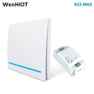 433Mhz Wireless Switch RF Remote Control Switch Panel Light Wall switch