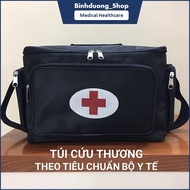 BLACK AID BAG - MEDICAL BAG (MEDICAL STANDARD) of all sizes First Aid Bag Medical Bag First Aid Kit