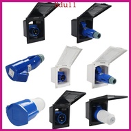 LID Motorhome RV External Power Plug Outlet 16 32A Waterproof Flush Inlet Socket