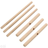 [eai]3pcs Wooden Spreader Stick T Shape Non Stick Pancake Griddle Batter Spreader Crepe Maker