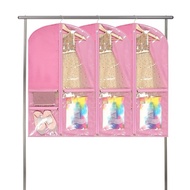 JJ* Dancewear Organizer Sleeve Portable Children Dance Costume Garment Bag with 5 Pockets Stylish Cl