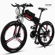 電動山地單車 可摺26寸變速bicycle越野鋰電成人學生單車