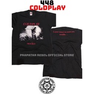 COLDPLAY Short T-Shirt Builtup Rock T-Shirt / Rock T-Shirt / Original PRAPATAN REBEL Music T-Shirt (