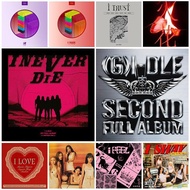 Korean Girl Group (G) I-DLE Girl Baby gidle Girls Album Collection 10CD Music cd6/27/3