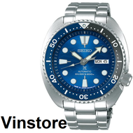 [Vinstore] Seiko SRPD21J1 Prospex Japan Made Turtle Save The Ocean Automatic Divers Stainless Steel Blue Men Watch SRPD21J SRPD21