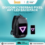 Divoom Cyberbag Pixel Art LED Backpack Customizable LED Display Multi-Functional Storage Waterproof