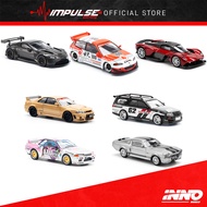 [PREORDER] PopRace 1/64 Diecast GT-R R32 / GT-R R33 / Valkyrie / Vantage GT3 / GT500 / Stagea / Civi