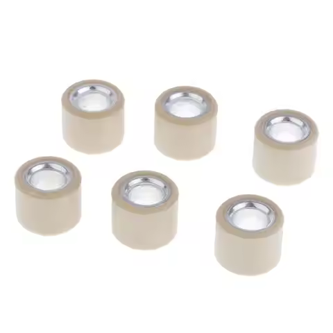6 Pieces Variator Rollers Roller Weights 8.5g 16x13 for GY6 50CC 80CC Engine Scooter Variator Drive 
