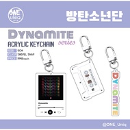 Dynamite Themed Acrylic Keychain