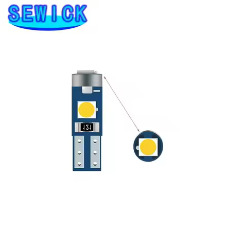 500pcs 12V canbus T5 58 74 286 W1.2W Super Bright 3030 LED 3SMD wedge LED Light Car Dashboard Instru