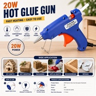 Glue Gun Pistol Gam 20W Electric Hot Melt Glue Gun Pistol gam lebur panas elektrik