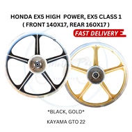 MOTOR HONDA EX5 HIGH POWER EX5 CLASS 1 SPORT RIM SET GTO 22 KAYAMA WITH BEARING & BUSH