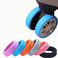 New 4pcs Luggage Wheels Protector Silicone Wheels Caster Shoes Travel Luggage Suitcase Reduce Noise Wheels Cover Accessories