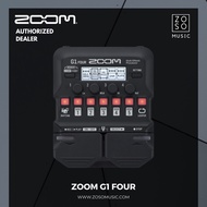 ZOOM G1 FOUR GUITAR MULTI EFFECT (ZOOM/ G1 FOUR/ MULTI EFFECTS/ PEDAL/ FLOORBOARD/ ZOSO MUSIC)