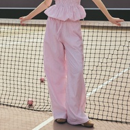 M จัดส่ง 8 OCT lookbooklookbook riley pants pink stripe