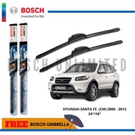 Bosch AEROTWIN Wiper Blade Set for HYUNDAI SANTA FE (CM) 2006-2012 (24 /18 )