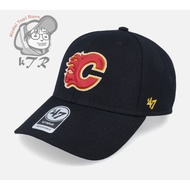 Calgary Flames Mvp Black Adjustable - 47 Brand