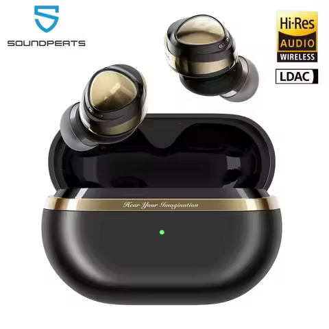 Soundpeats Opera 05 Hi-Res Wireless Earbuds LDAC Hybrid ANC Bluetooth V5.3 Earphones With Stereo Sou