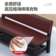QM Soft Bag Backrest Bench Barber Shop Sofa Waiting Chair Gym Gym Basketball Court Rest Area Long Ch
