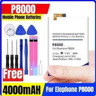 P8000 3.8V 4000mAH Mobile Phone Batteries for Elephone P8000