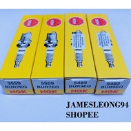 BUR7EQ/BUR9EQ (3559/5483) NGK SPARK PLUG MAZDA RX-7 FC3S & FD3S 13B Turbo Rotary Spark Plugs (Set of