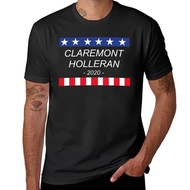 New Black Claremont Holleran 2024 Red White And Royal Blue Tshirt Clothes Men Clothings