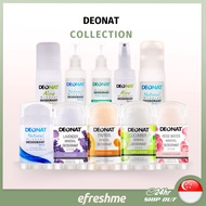 DEONAT Mineral Crystal Deodorant Stick, Roll on & Spray - Hypoallergenic, Non Sticky, No White Marks