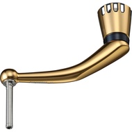 SLPWORKS 25 SALTIGA Machine Cut Handle - Gold, 80mm & 90mm Options