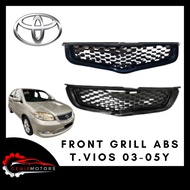 TOYOTA VIOS NCP42 2003-2005 MADE THAILAND FRONT BUMPER GRILL [ ABS MATERIAL ]