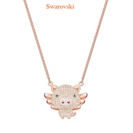 สร้อยคอหมูบินน่ารักประดับคริสตัล Swarovski - สร้อยคอผู้หญิง Cute Flying Pig Necklace with Swarovski 