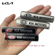 2 pieces For Kia K2 K3 K5 KX3 KX5 KX7 Sportage Souranto Automobile Metal Leaf Plate Side Label Tail 